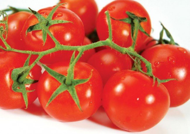 Созревшие плоды томатов