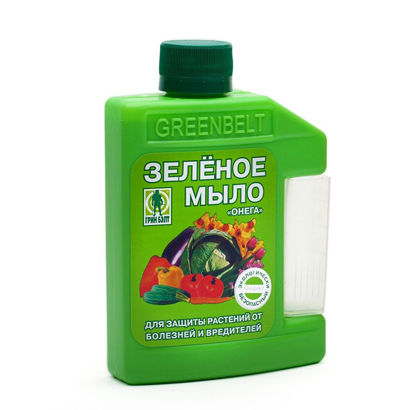 зеленое мыло для животных