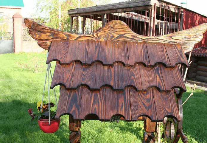 Деревянная крыша