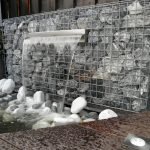 Водопад из габионов