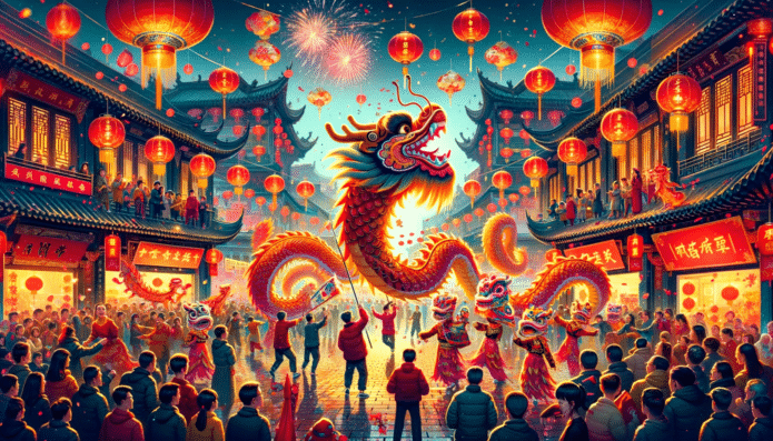 Новый год Дракона в Китае
